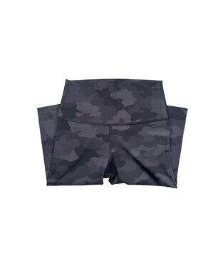 Lululemon Align High Rise Crop Leggings 4 Black/Gray Camo 21"
